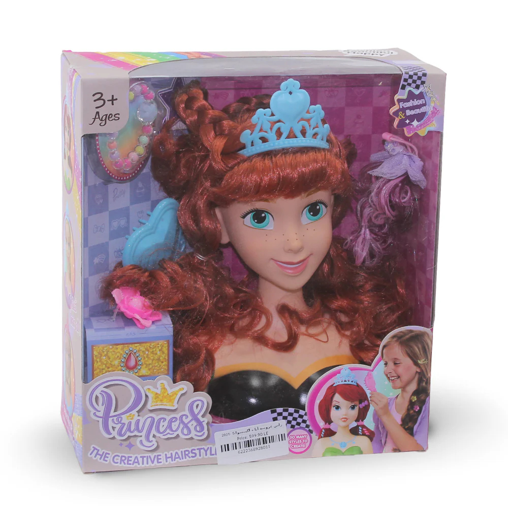 Doll Head Set With Accessories – Plastic - Image 6