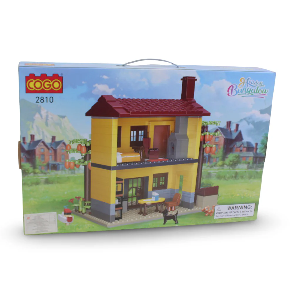 Cogo Holiday Camper Van Trip Building Blocks Set – 798 Pieces - Image 3