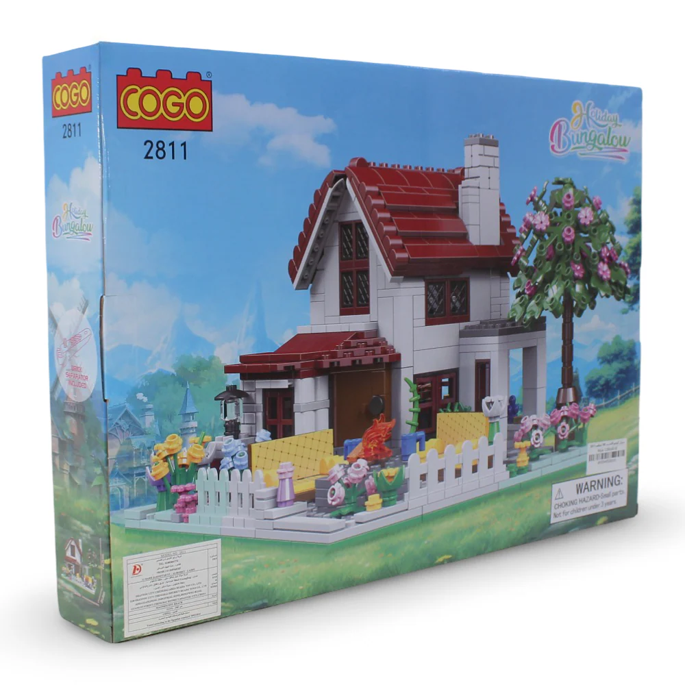 Cogo Modern Country House Building Blocks Set – 768 Pieces - Image 2