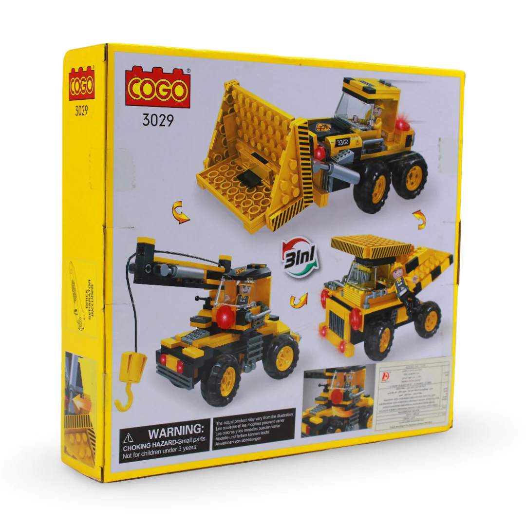Cogo "Creative Player" Building Block Set – 220 Pcs - Image 3
