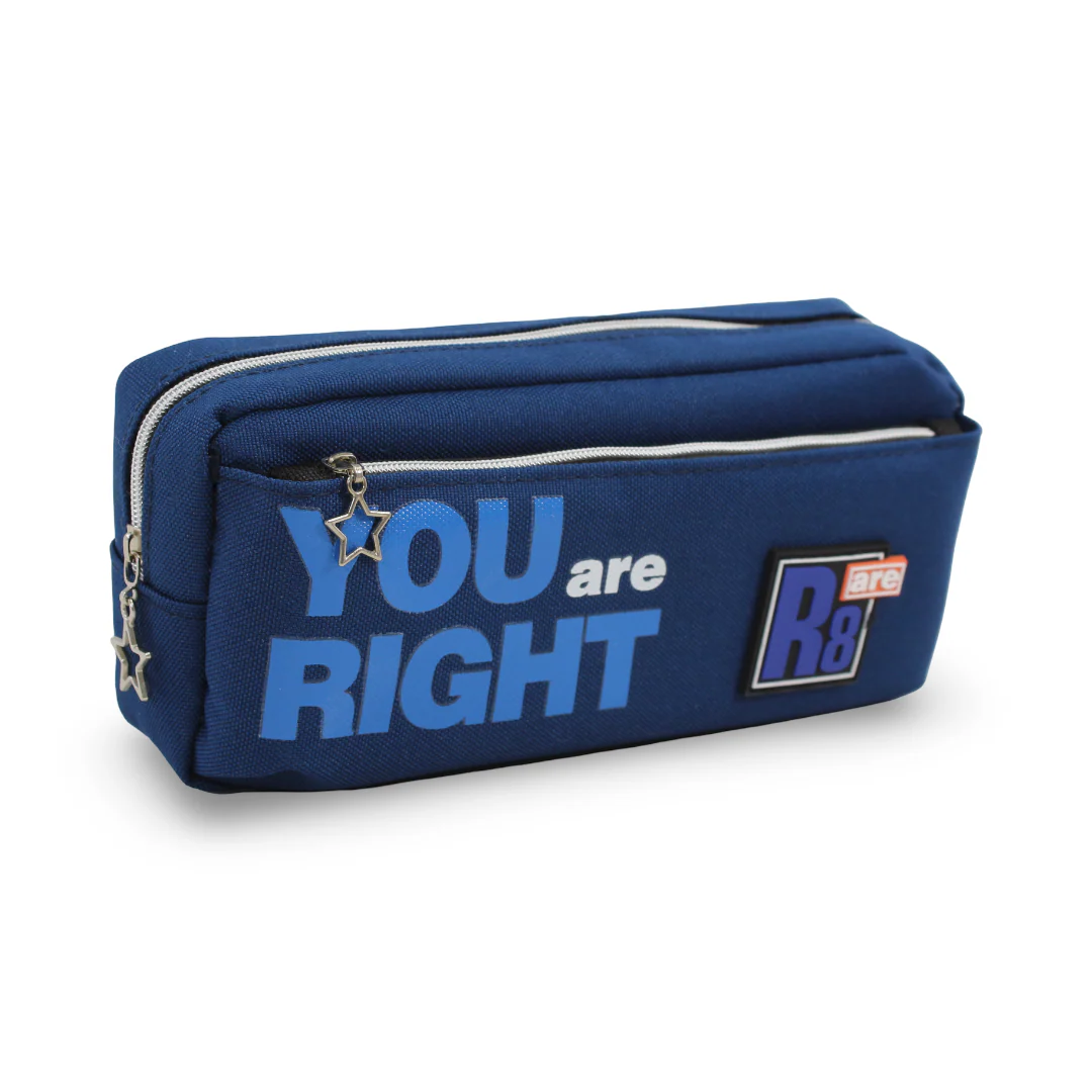"You are Right" Pencil Case – Navy