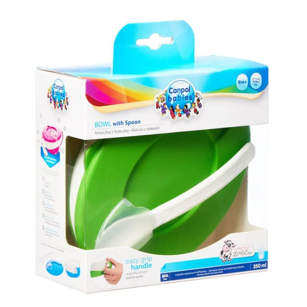 Canpol Babies Bowl with Lid & Spoon - Image 2