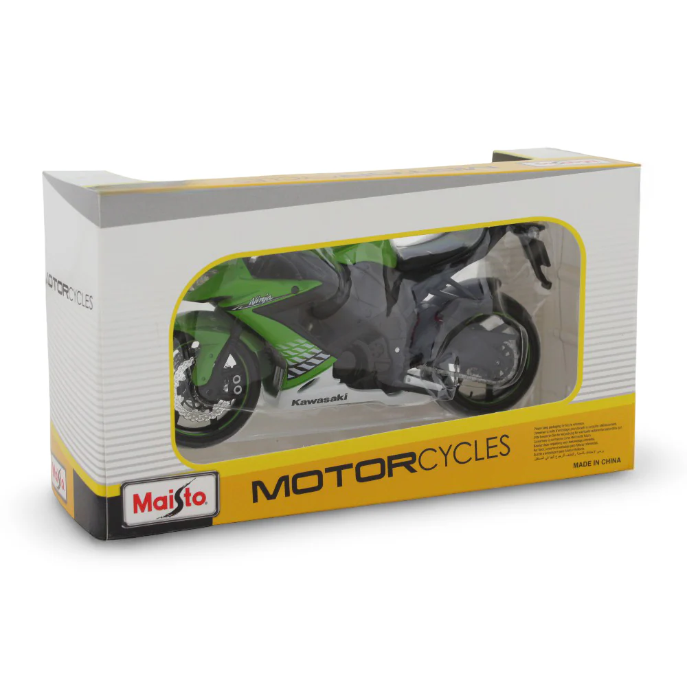 Maisto 1:12 Scale Kawasaki Ninja ZX-10R Motorcycle - Image 3