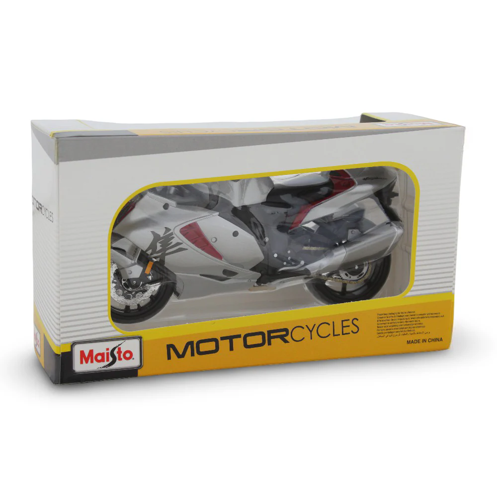 Maisto 1:12 Scale 2022 Suzuki Hayabusa Motorcycle - Image 3