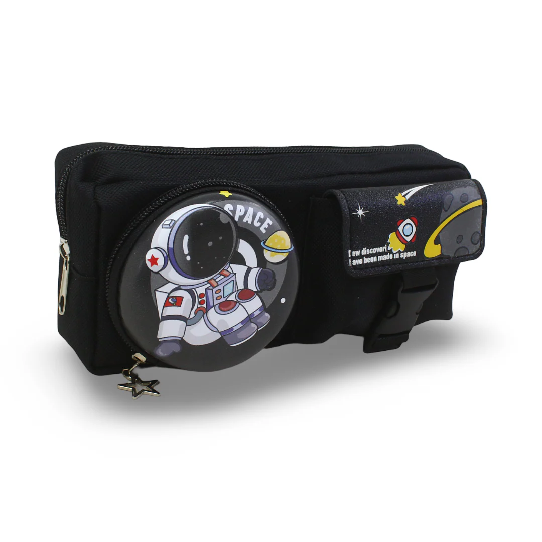 Space 3D Astronaut Pencil Case – Blue