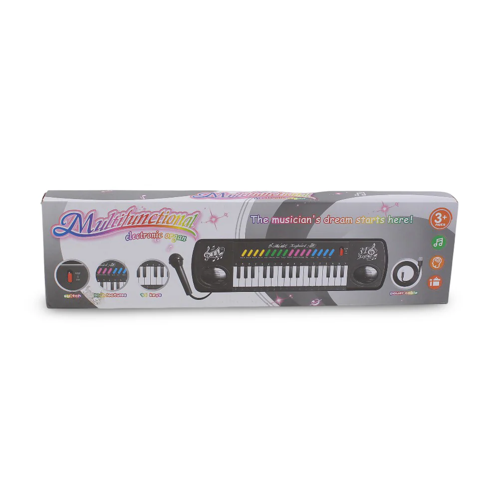 Multifunctional Electronic Keyboard Piano Toy with Mic