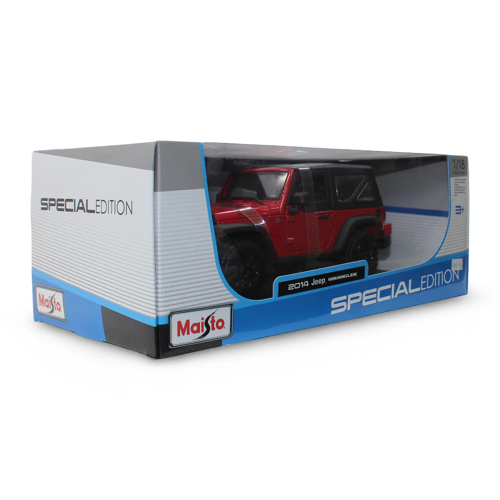 Maisto 2014 Jeep Wrangler Die-Cast Model – 1:18 Scale - Image 2