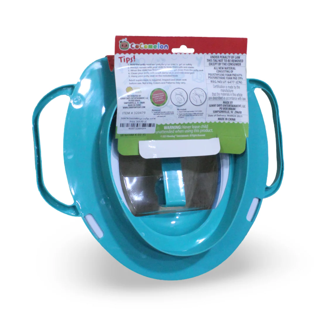 CoComelon Soft Potty Training Seat – Turquoise - Image 2