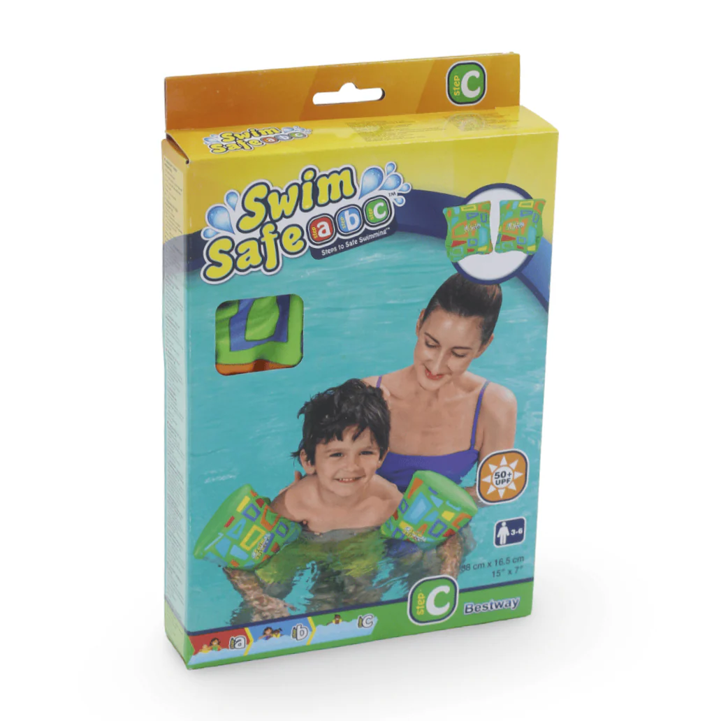Bestway Swim Safe ABC Fabric Arm Floats - Image 2