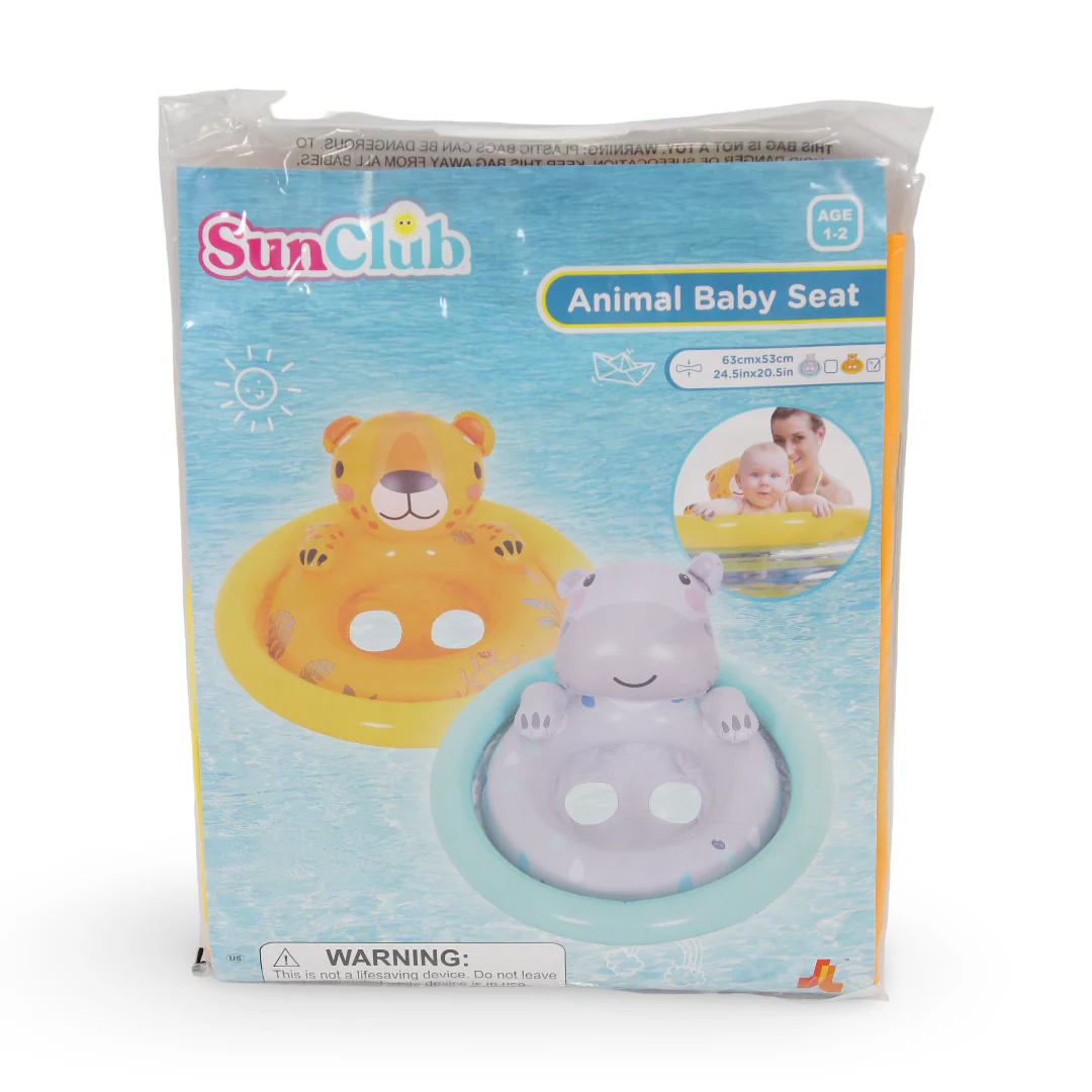 Sun Club Animal Baby Seat 63cm x 53cm (1-2y) – Tiger - Image 2