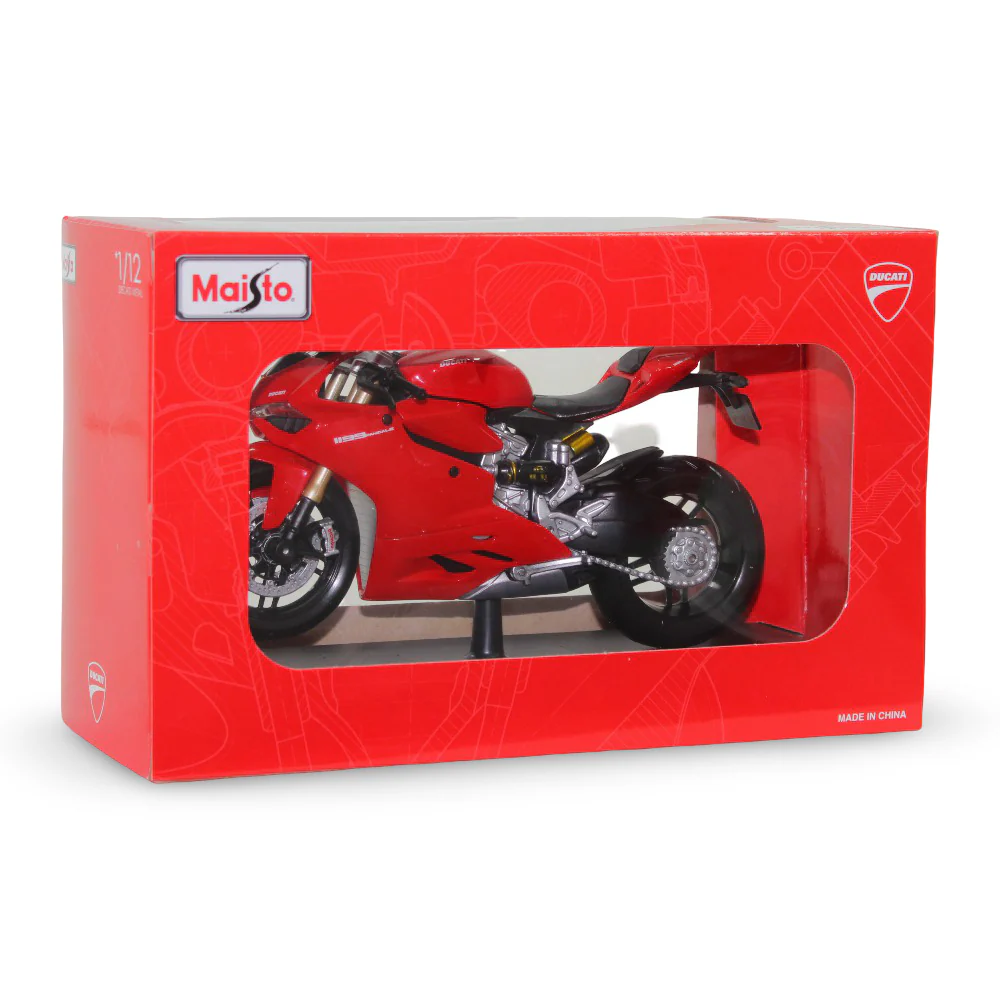 Maisto Ducati 1199 Panigale Die-Cast Motorcycle with Stand – 1:12 Scale - Image 3