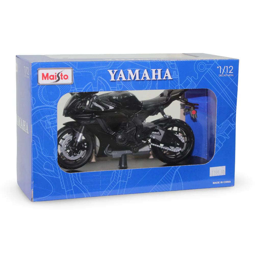 Maisto 2021 Yamaha YZF-R1 Die-Cast Motorcycle with Stand – 1:12 Scale - Image 3