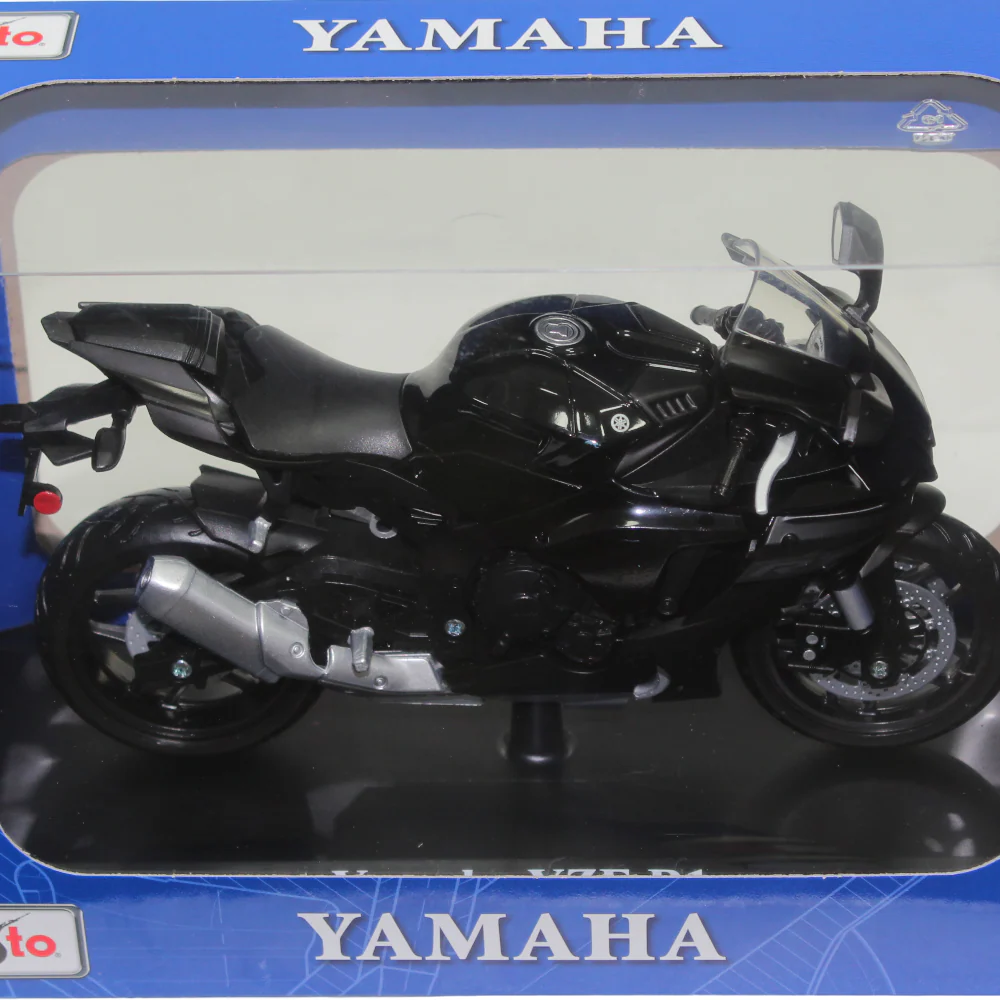 Maisto 2021 Yamaha YZF-R1 Die-Cast Motorcycle with Stand – 1:12 Scale - Image 4