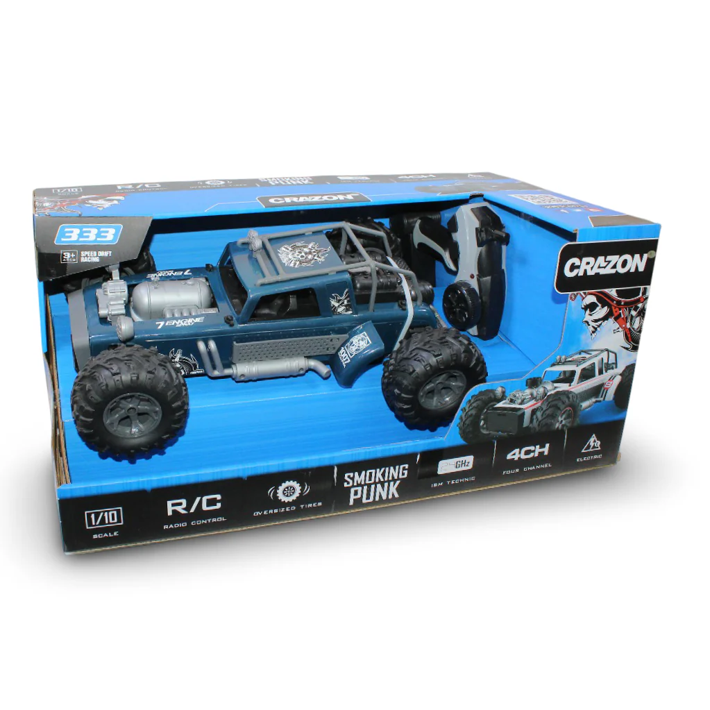 Crazon Angel Monster Truck 2.4GHz Stunt RC Car – Blue