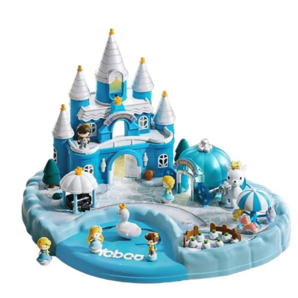"Fairy Tale" Rotating Magnetic Princess Castle Toy