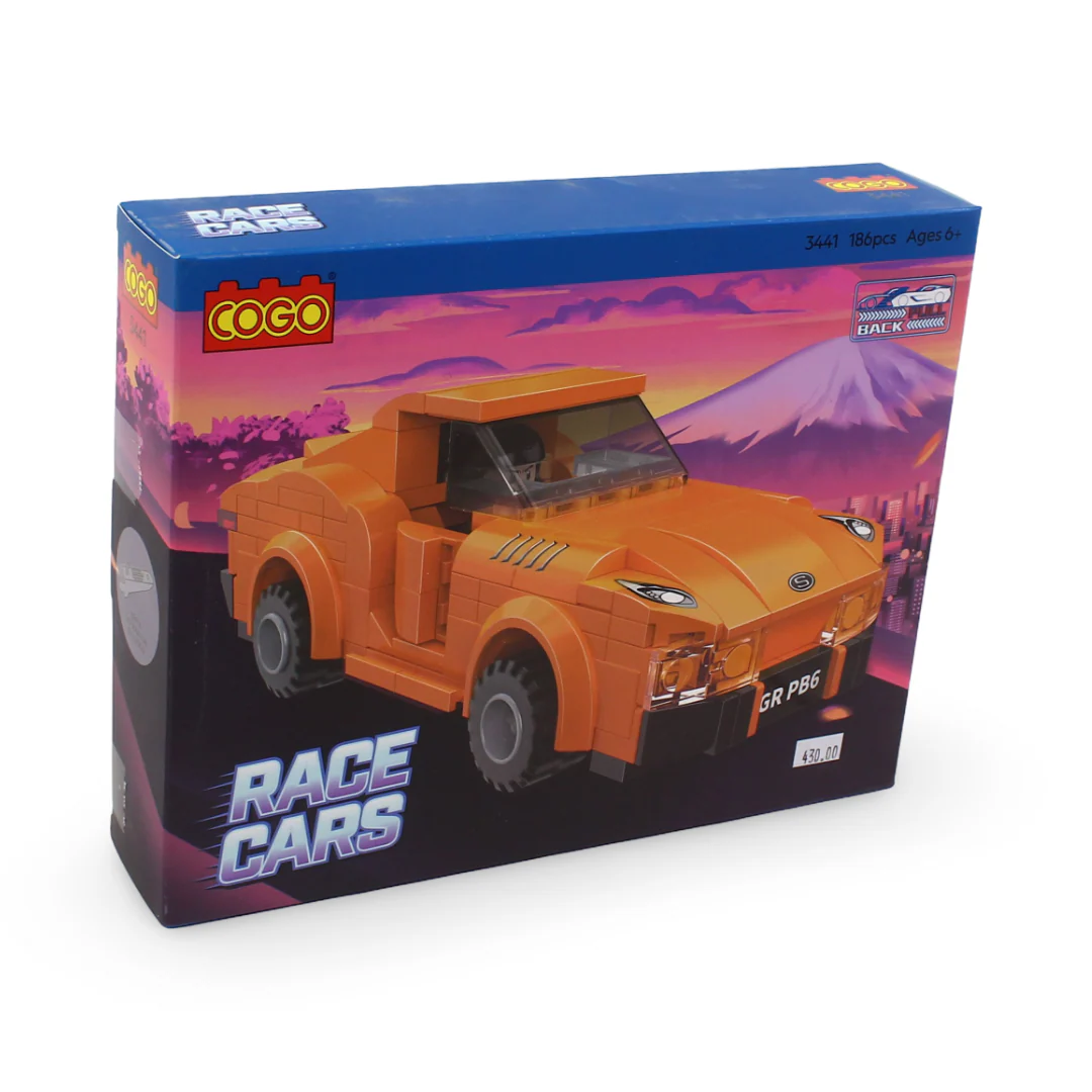 Cogo Racing Series Building Block Set – 186 Pcs - Image 2