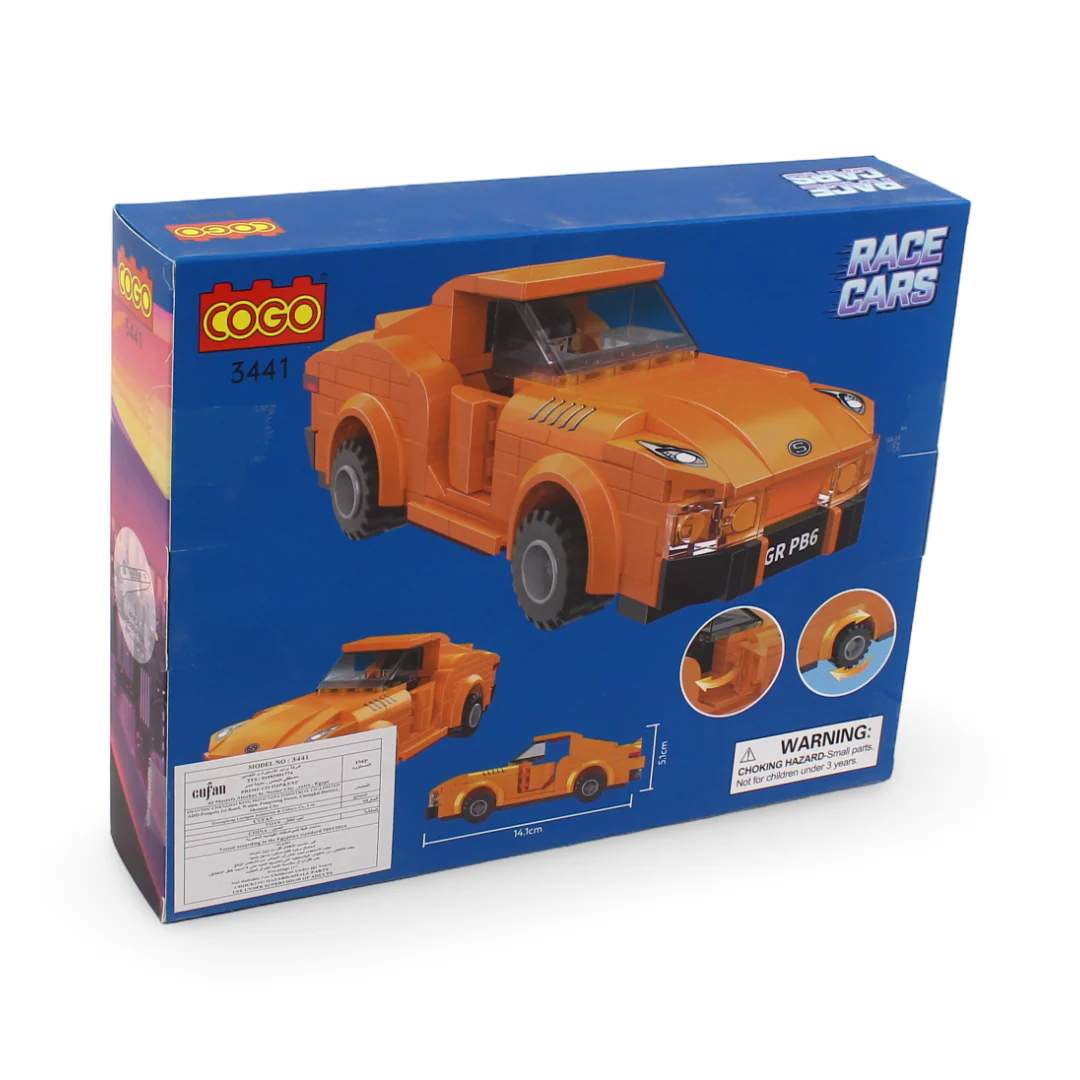 Cogo Racing Series Building Block Set – 186 Pcs - Image 3