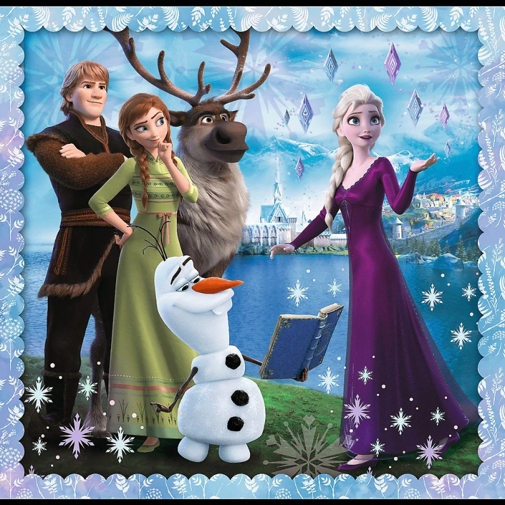 Trefl 3in1 Frozen Magical Story Puzzle - Image 2