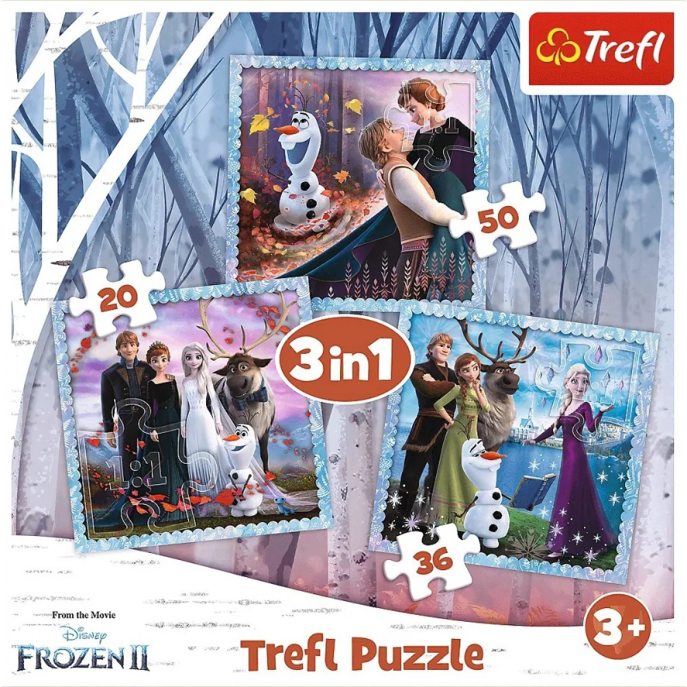 Trefl 3in1 Frozen Magical Story Puzzle - Image 5
