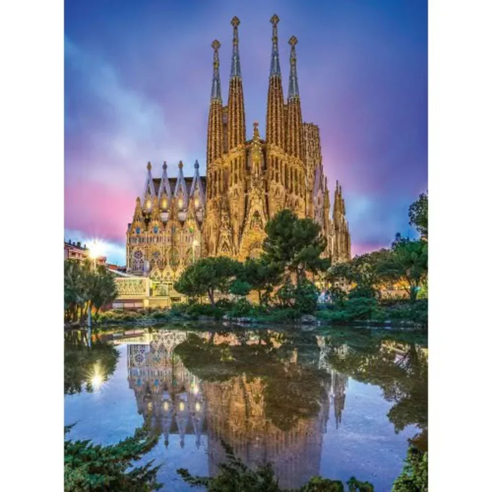 Clementoni "Sagrada Familia" Barcelona High Quality Collection Puzzle - 500 Pcs - Image 2