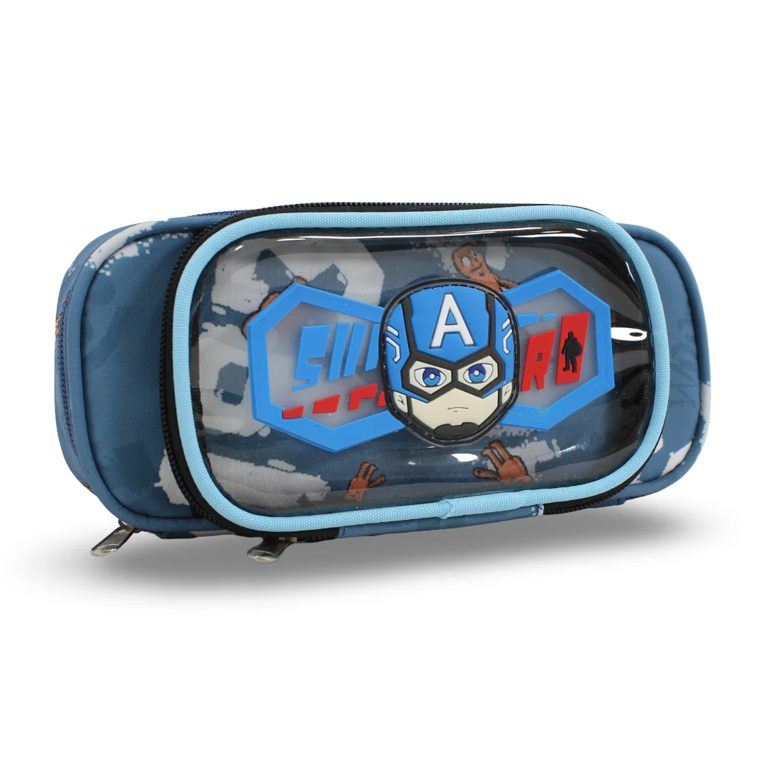 Captain America Pencil Case – Indigo