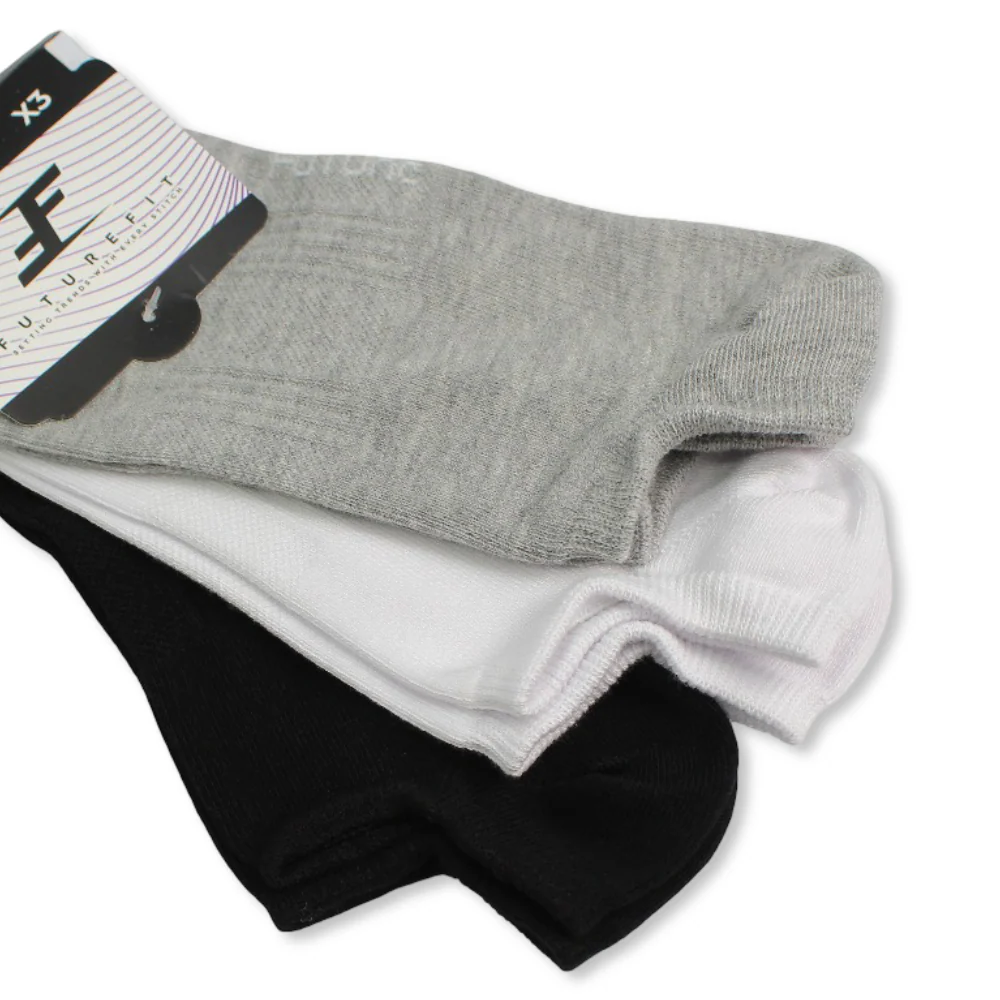 Unisex Cotton Low-Cut Socks - Image 3