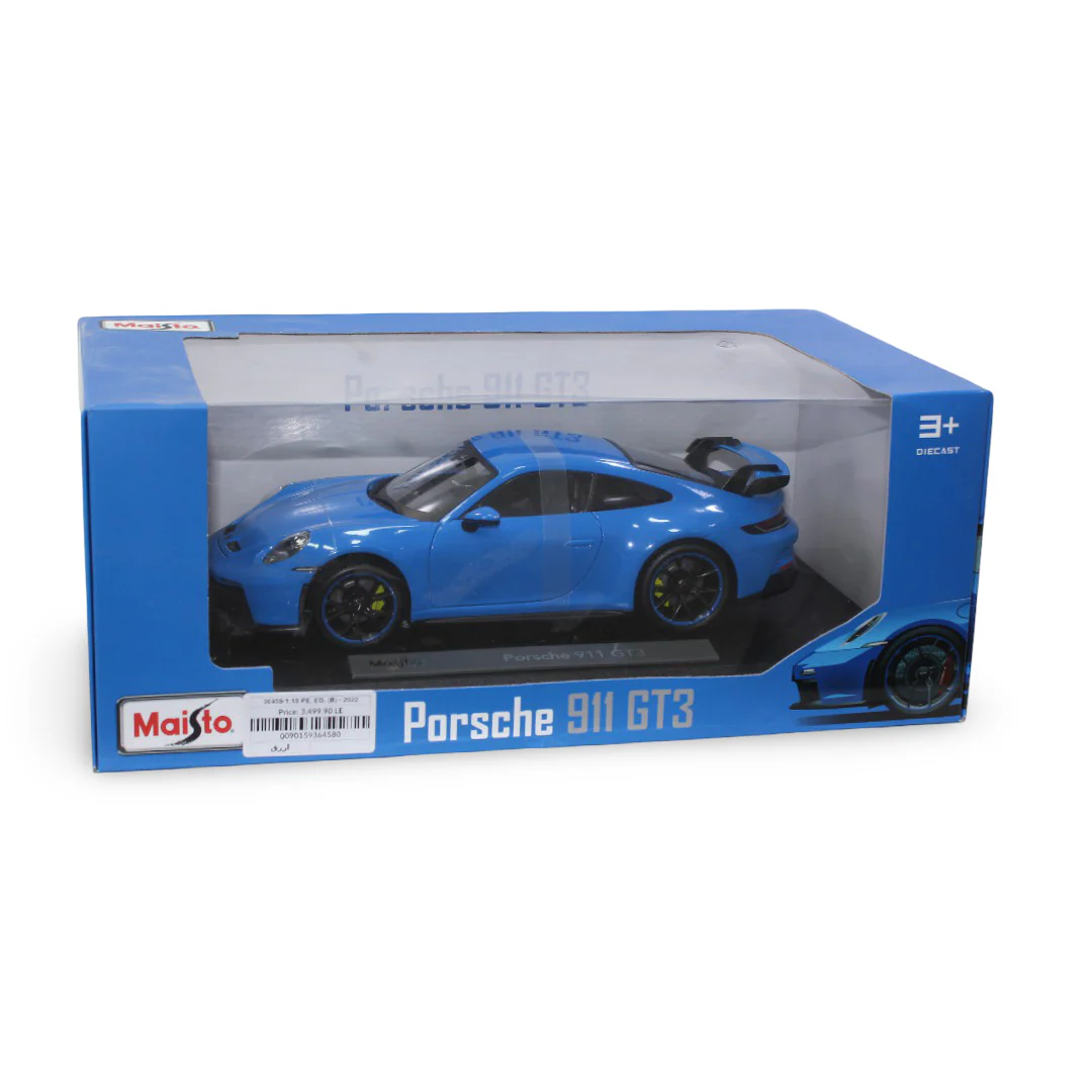 Maisto 2022 Porsche 911 GT3 Die-Cast Model – 1:18 Scale - Image 2