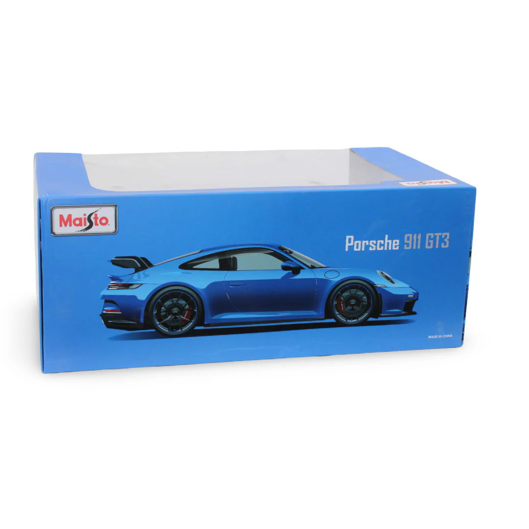 Maisto 2022 Porsche 911 GT3 Die-Cast Model – 1:18 Scale - Image 3
