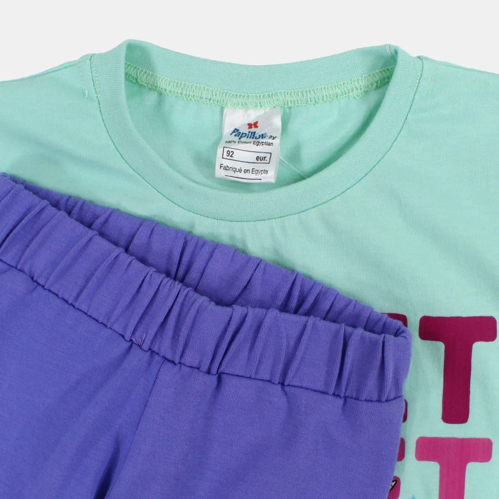 Girls Cotton Pajama Set - Sweet Magic Print - Image 6