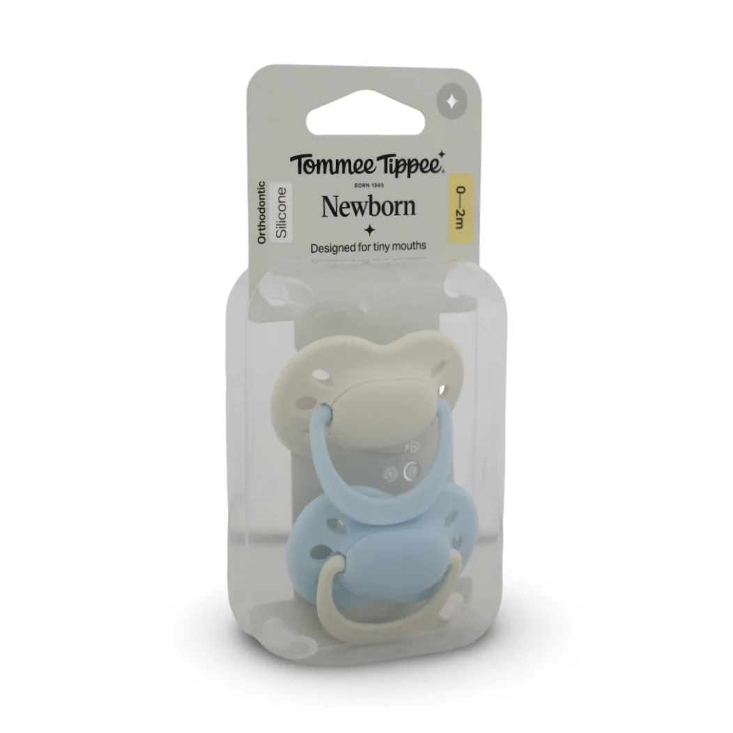 Tommee Tippee Newborn Silicone Pacifier 0-2m – Baby Blue