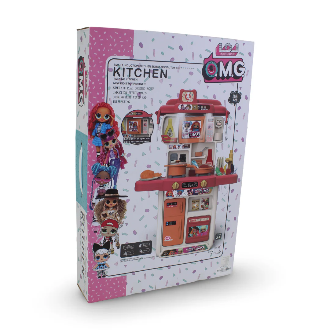 L.O.L. Surprise! O.M.G. Talking Mist Spray Induction Kitchen Playset - Image 2