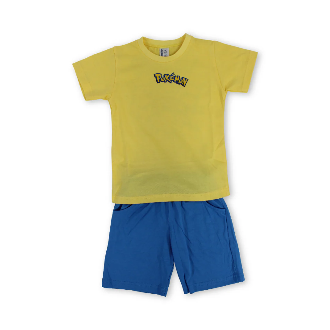 Boys Cotton Pajama – Pokémon Print - Image 4