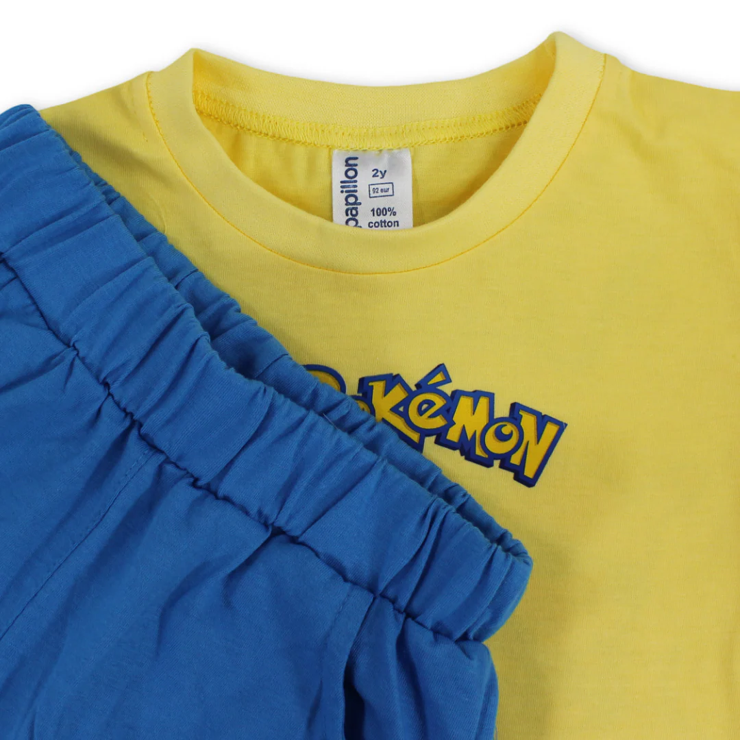 Boys Cotton Pajama – Pokémon Print - Image 6