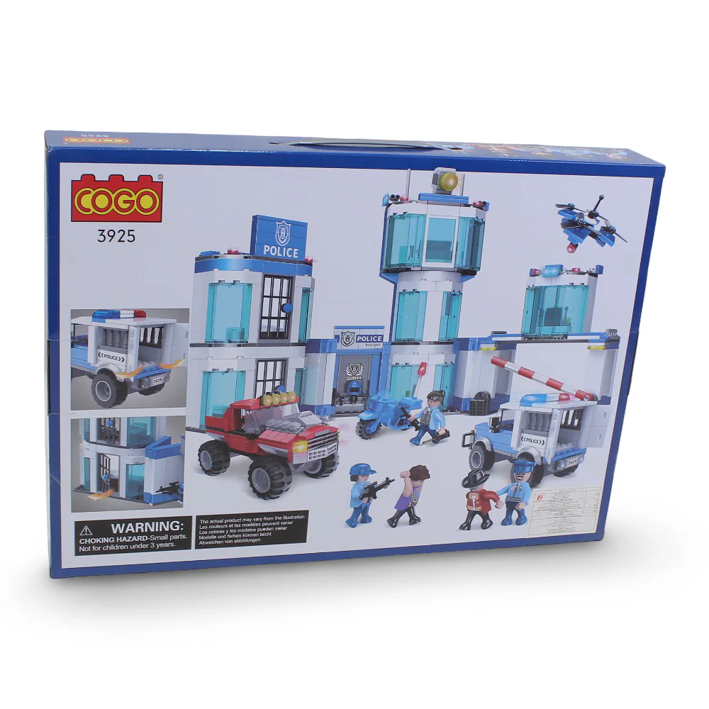 Cogo Police Station Building Blocks Set – 731 Pieces - Image 2