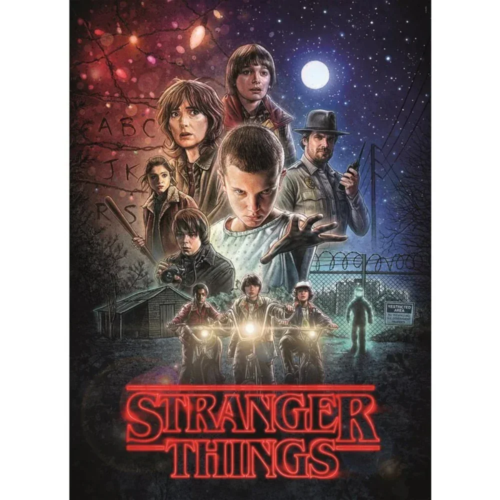Clementoni Stranger Things Puzzle - 1000 Pcs - Image 2
