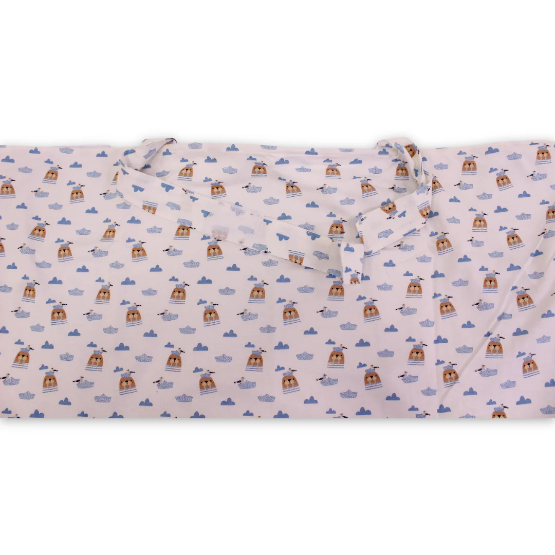 Cotton Baby Breastfeeding Cover - Image 3