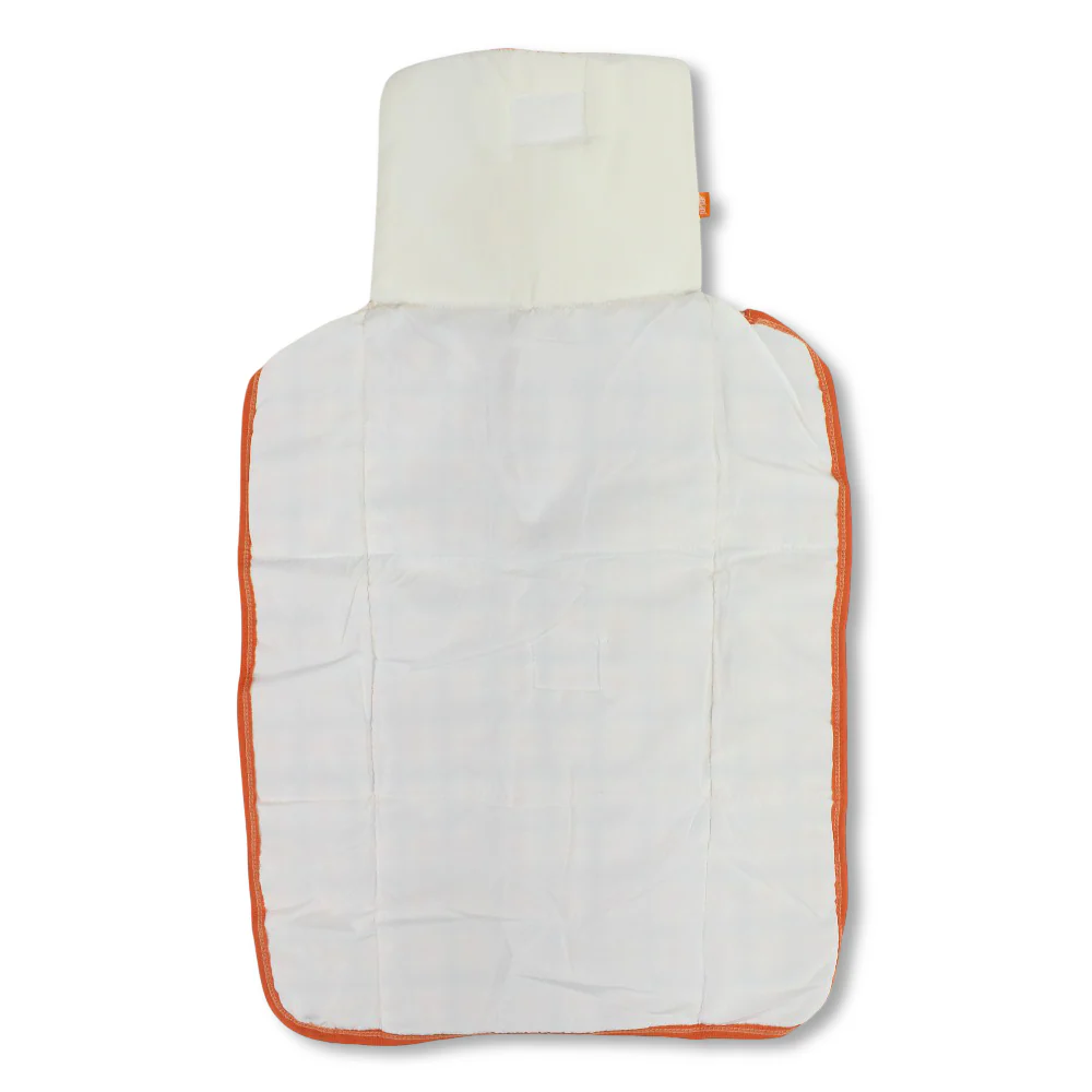 Baby Cotton Changing Mattress – Orange - Image 2