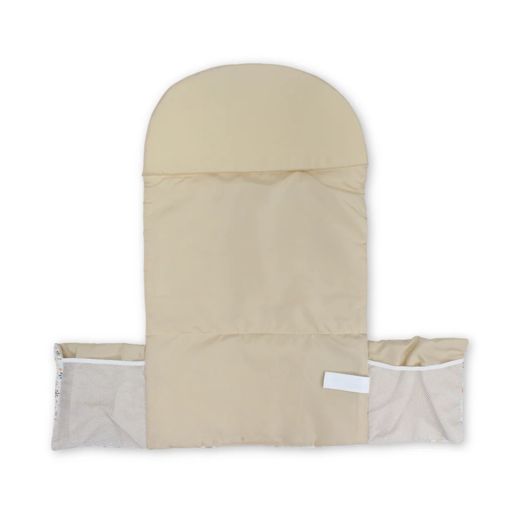 Cotton Mattress Baby – Off-White with Christmas Print - Image 3