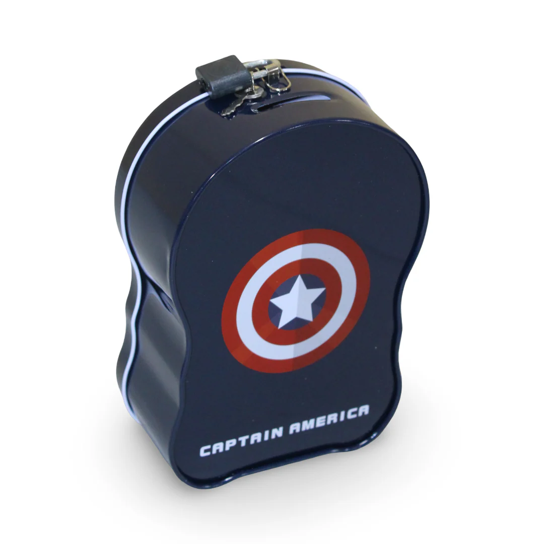 Captain America Metal Piggy Bank - Image 2