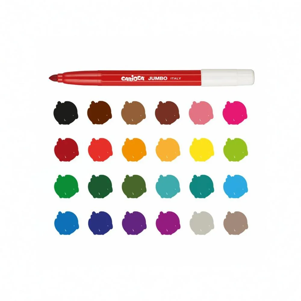 Carioca Jumbo Flowmaster Colours – 24 Colors - Image 4