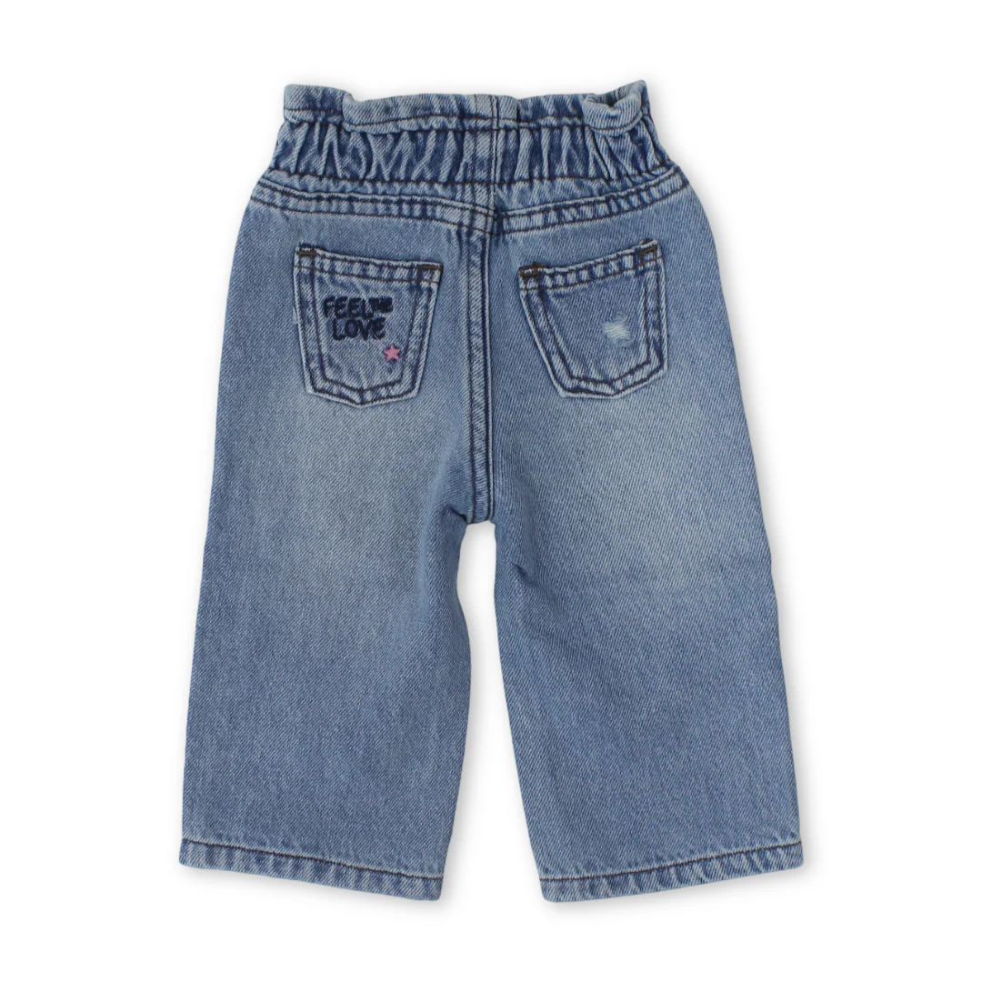 Baby Girls Denim Pants - Image 5