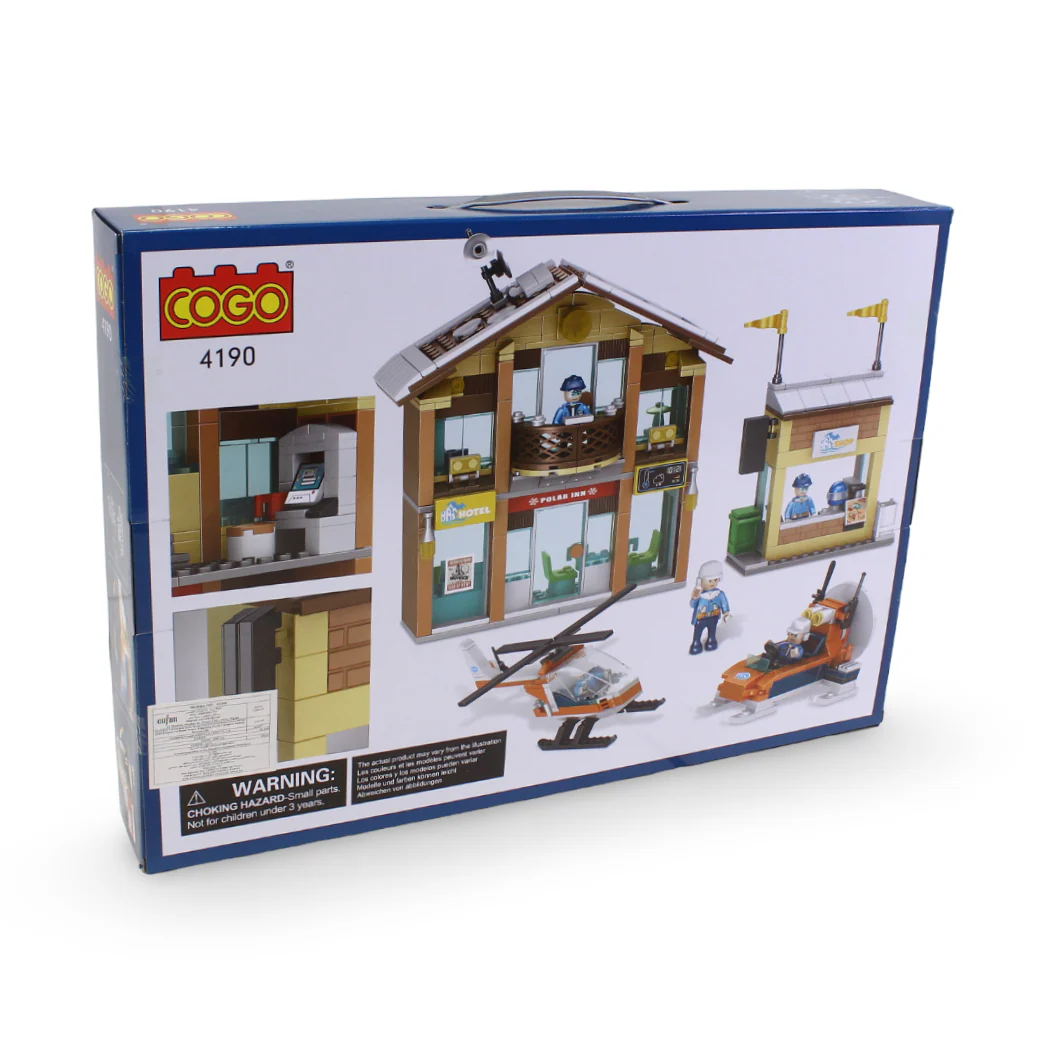 Cogo City Polar Base Building Blocks Set – 581 Pcs - Image 3