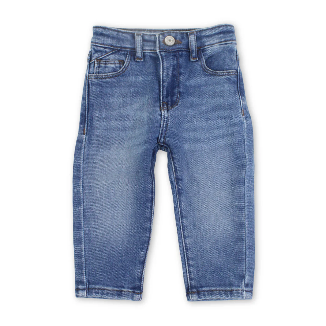 Baby Boys Denim Pants – Blue