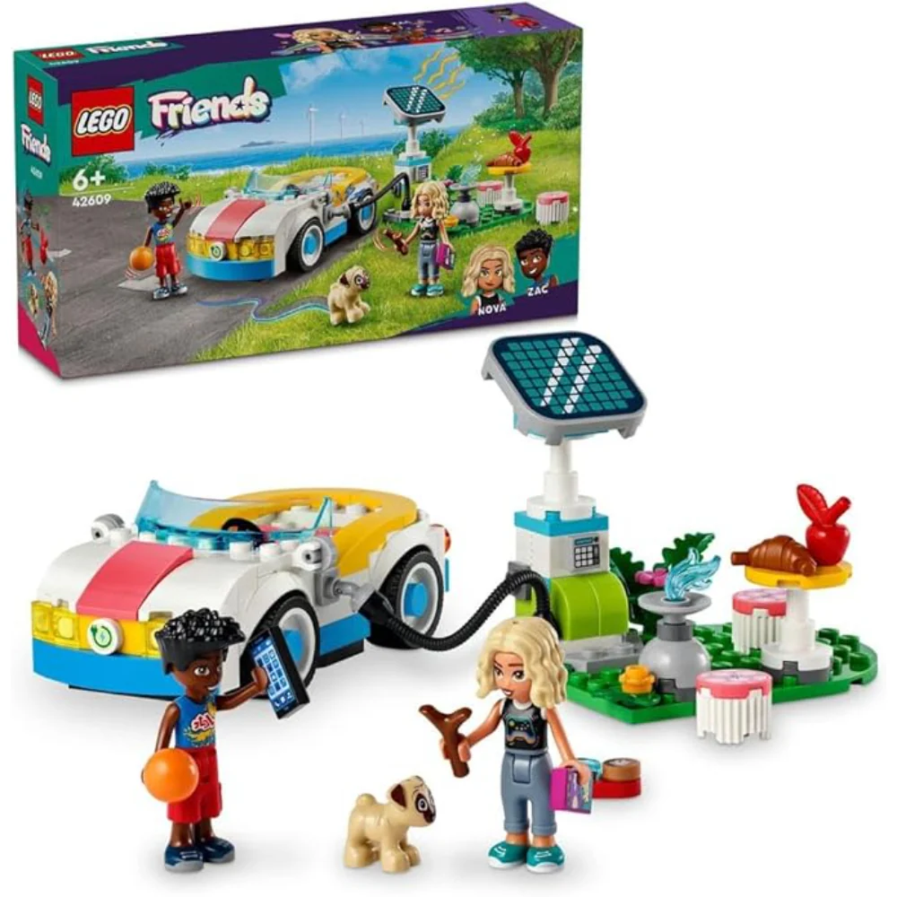 Lego Friends Electric Car and Charger Set