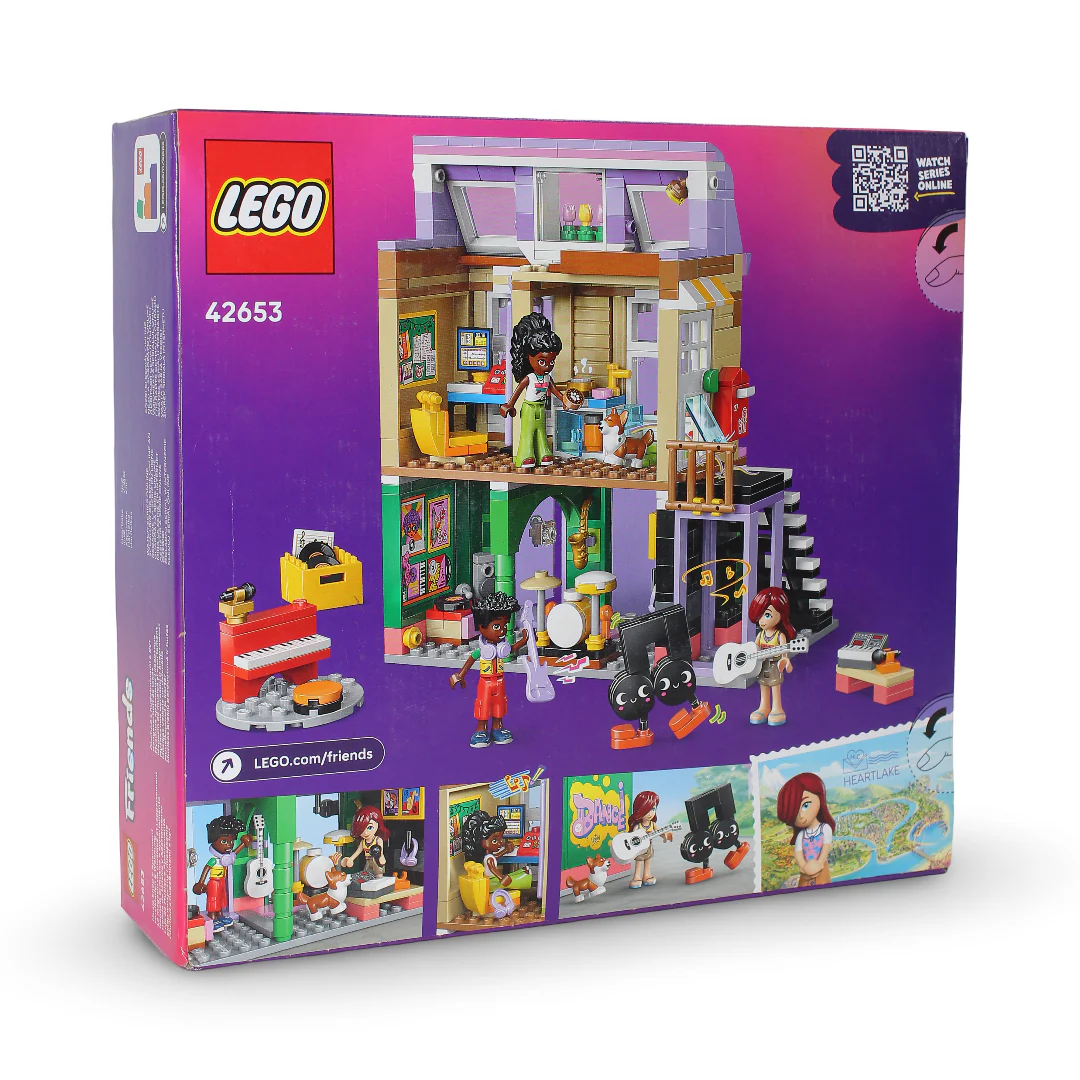 Lego Friends Music Shop & Apartment Building Set - Image 3