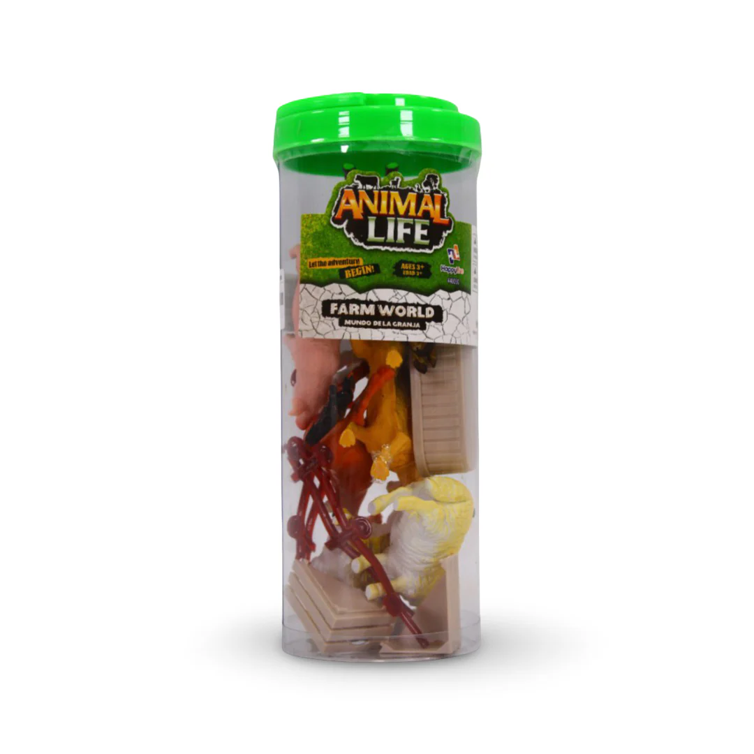 Animal Life Farm World Animal Figures Set