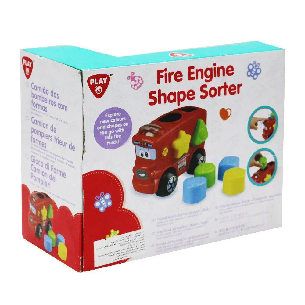 Play Go Fire Engine Shape Sorter - Image 4
