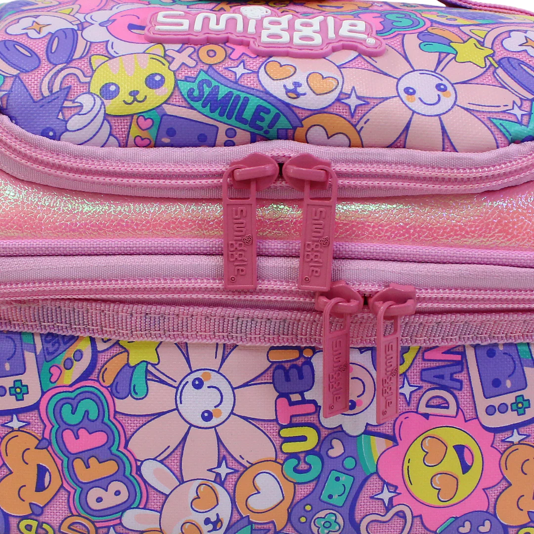 Smiggle Lunch Bag Smile Potter Design – Pink - Image 3