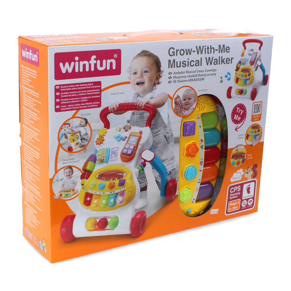WinFun Puppy With Me Push Activity Walker - Image 2