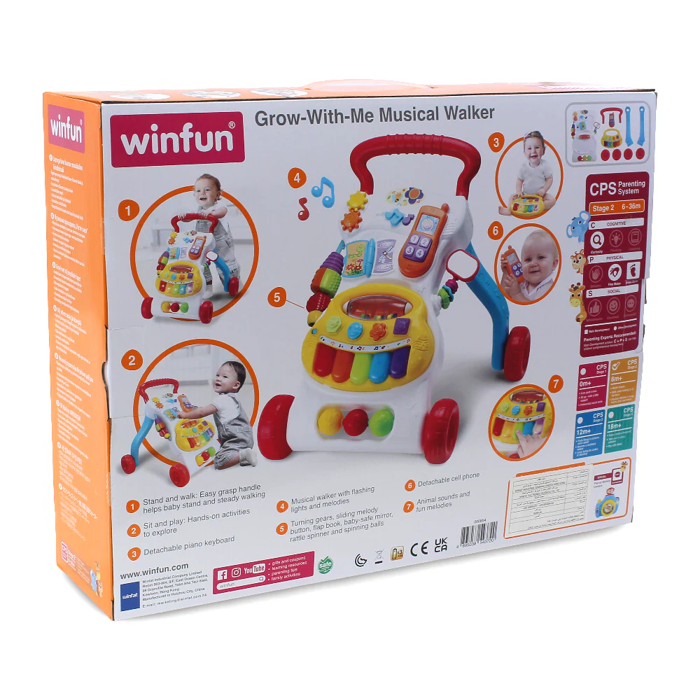 WinFun Puppy With Me Push Activity Walker - Image 3